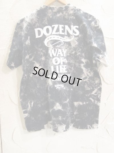 画像2: RATS/TIE DYE BOX LOGO T  BLACK