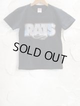 RATS/GLITTER BOX LOGO KIDS T  BLACK