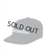 ROTTWEILER/RW MESH CAP  BLACK