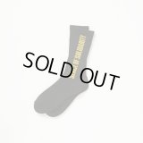 RATS/LOGO SOCKS SOSD  BLACK