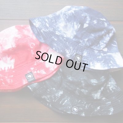 画像1: RATS/TIE DYE BUCKET HAT  RED