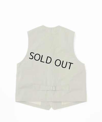 画像2: BELAFOTE/RT CIVILIAN DECK VEST H.B  A.GREEN