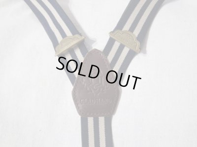 画像6: GLAD HAND(グラッドハンド)/SUSPENDER  NAVYxIVORY