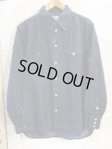 VINTAGE EL/ASYMMENTLY DENIM SHIRTS  NAVY