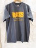 画像1: RATS/BOX FLAME LOGO T  GRAYxORANG (1)