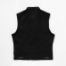 画像2: RATS/BLACK DENIM VEST STAND COLLAR  BLACK (2)