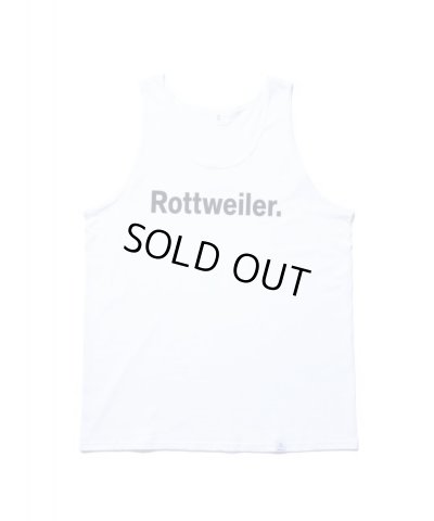 画像1: ROTTWEILER/RW TANK  WHITE