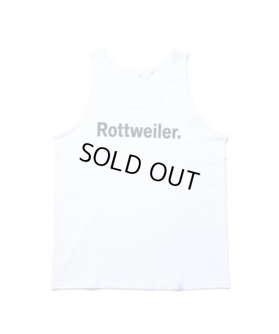 画像1: ROTTWEILER/RW TANK  WHITE