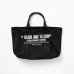 画像1: RATS/WATER PLOOF TOTE BAG  BLACK (1)