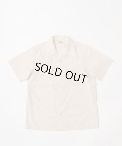 画像3: BELAFOTE/RT OPEN COLLAR FLAP PKT S/S SH  BEIGE