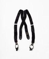 BELAFOTE/RT BRACE SUSPENDERS  VINTAGE BLACK