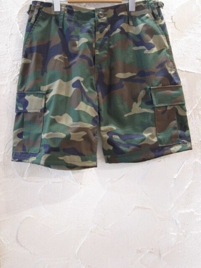 画像1: WORLD SURPLUS/B.D.U SHORT PANTS  WOODLAND