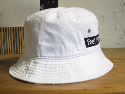 画像1: Feel FORCE/DO HAT  WHITE
