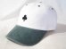 画像1: BELIVE/WAPPEN LOW CAP 2TONE  WHTxGREEN (1)