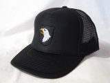 BELIVE/WAPPEN MESH CAP EAGLE  BLACK