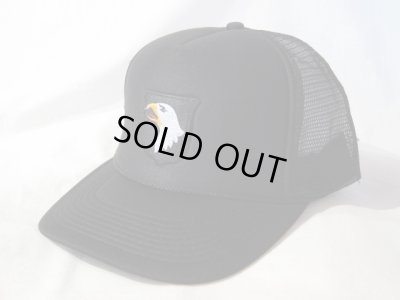 画像1: BELIVE/WAPPEN MESH CAP EAGLE  BLACK