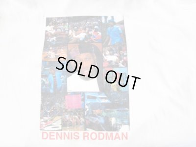 画像3: (DEAD STOCK) DENNIS RODMAN/PRINT T  WHITE