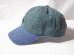 画像3: BELIVE/WAPPEN LOW CAP 2TONE  GREENxNAVY (3)