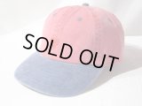 BELIVE/WAPPEN LOW CAP 2TONE  REDxNAVY