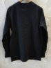 画像2: GLAD HAND(グラッドハンド)/THICK HENRY  L/S  BLACK (2)