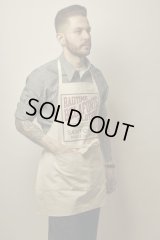 BELAFOTE/RT SHOP APRON CANVAS  OFFWHITE