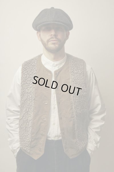 画像7: BELAFOTE/RT ALPACA CANVAS VEST  HUNTERGREEN