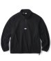 画像1: FTC/POLARTEC FLEECE HALF ZIP PULLOVER  BLACK (1)