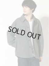 CORISCO/MELTON CPO JKT  CHARCOAL