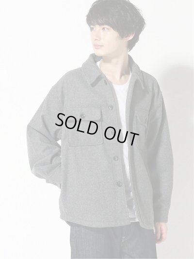 画像1: CORISCO/MELTON CPO JKT  CHARCOAL