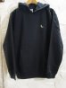 画像1: （再入荷）BELIVE/LEFT CHEST PATCH HOODIE  TYRAWNOSAURUS　BLACK (1)