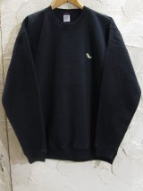 BELIVE/LEFT CHEST PATCH SWEAT  TYRAWNOSAURUS　BLACK