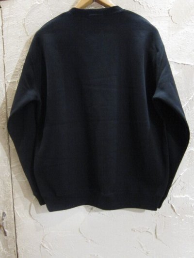 画像2: (SALE 25%OFF) BELIVE/LEFT CHEST PATCH SWEAT  TYRAWNOSAURUS　BLACK