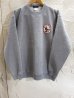画像1: BELIVE/LEFT CHEST PATCH SWEAT WINNER  GRAY (1)