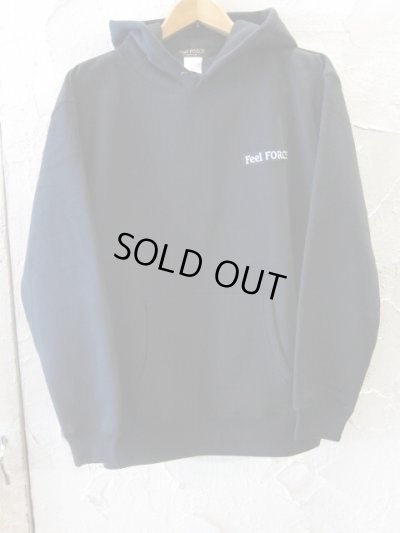 画像1: Feel FORCE/HOODIE BANNER  BLACK