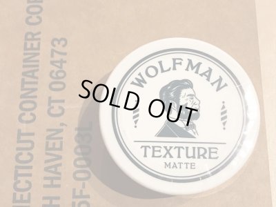画像1: WOLFMAN BARBER SHOP/TEXTURE MATTE