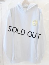 BELIVE/LEFT CHEST PATCH LIGHT HOODIE POLLUTION  GRAY