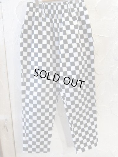 画像1: CORISCO/CHEF'S PANTS CHECKER FLAG