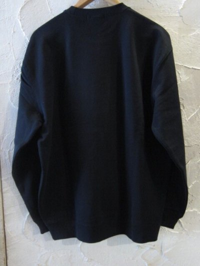 画像2: (SALE 25%OFF) BELIVE/LEFT CHEST PATCH LIGHT SWEAT TYRAWNOSAURUS  BLACK