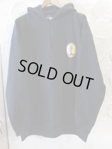 BELIVE/LEFT CHEST PATCH LIGHT HOODIE MAKER  BLACK