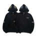 画像1: RATS/ZIP HOODIE  BLACKxL.BLUE (1)