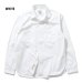 画像1: HOUSTON/USA COTTON CHAMBRAY WORK SHRT  WHITE (1)