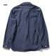 画像2: HOUSTON/USA COTTON CHAMBRAY WORK SHRT  INDIGO (2)