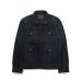 画像1: RATS/HUNTING DENIM JKT  BLACK (1)