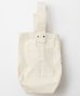 画像3: BELAFOTE/RT HERRING BONE NEWS PAPPER BAG OFF.WHITE (3)