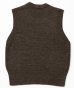 画像3: (SALE 30%OFF) BELAFOTE/RT CIVILLAN CROSS KNIT VEST  BROWN