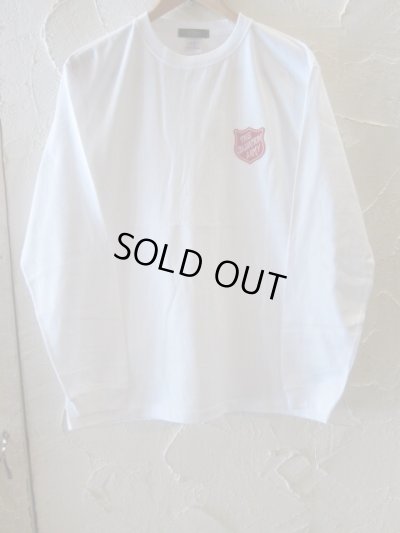 画像1: BELIVE/SHIELD LOGO PATCH LST  WHITE