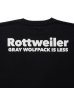 画像4: ROTTWEILER/90 RWT  BLACK (4)