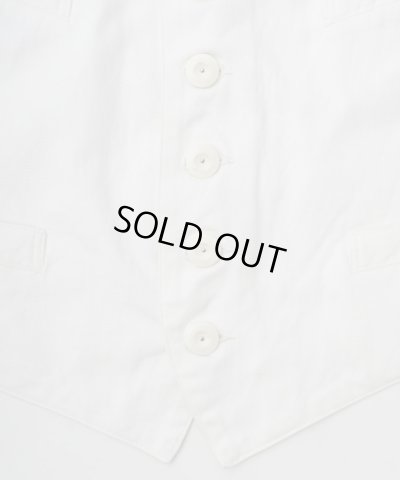 画像6: BELAFOTE/RT SERUVICE VEST RV COTTON CANVAS OFFWHITE