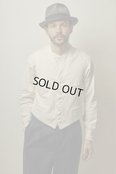 画像9: BELAFOTE/RT SERUVICE VEST RV COTTON CANVAS OFFWHITE