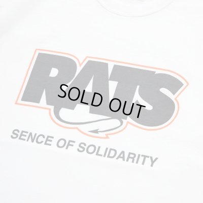 画像3: RATS/BOX FLAME T  WHITExORANGE